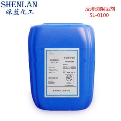 【深蓝化工】SL-0100反渗透阻垢剂反渗透清洗剂图1