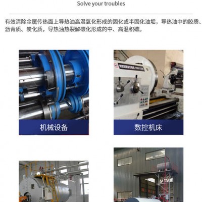 皓泉HQ-143 热油炉清洗剂导热油积碳水基油污清洗剂输油导热油管道强力除油剂图4