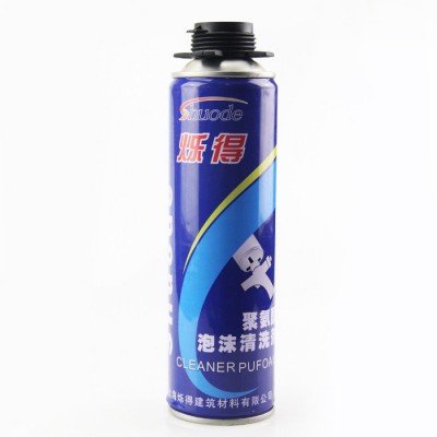 聚氨酯泡沫清洗剂 发泡剂清洗剂 清洗胶枪专用 门窗发泡胶图1
