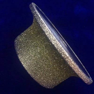 科美【电镀滚轮厂家】  蜗杆金刚石修整轮 凸弧度砂轮供应 CBN立方氮化硼磨料  非标砂轮订做图5