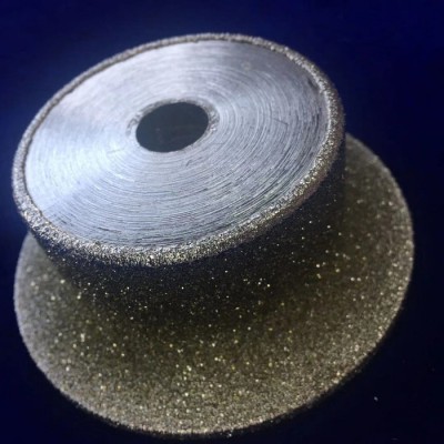 科美【电镀滚轮厂家】  蜗杆金刚石修整轮 凸弧度砂轮供应 CBN立方氮化硼磨料  非标砂轮订做图2