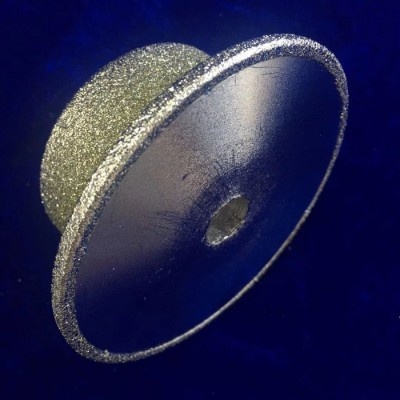 科美【电镀滚轮厂家】  蜗杆金刚石修整轮 凸弧度砂轮供应 CBN立方氮化硼磨料  非标砂轮订做图4