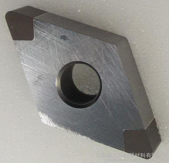 金六方DNGA车刀整体**焊接聚晶立方氮化硼刀具系列55度菱形带孔PCBN刀片
