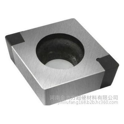 金六方CNGA车刀整体**焊接聚晶立方氮化硼刀具系列80度菱形带孔PCBN刀片图1
