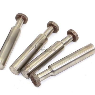 订做CBN磨棒 立方氮化硼磨头 CNC专用成型磨头 T型开槽清角磨棒 20D*4T*100L*16B  CBN60P图5