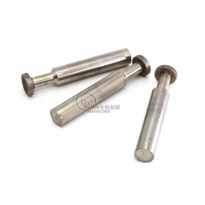 订做CBN磨棒 立方氮化硼磨头 CNC专用成型磨头 T型开槽清角磨棒 20D*4T*100L*16B  CBN60P图4