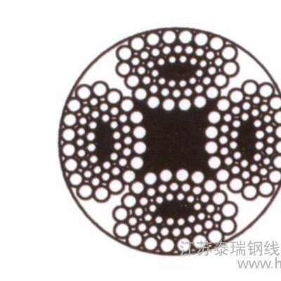 供应泰日牌18*7、35W*7、4V*39汽车吊钢丝绳图3