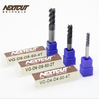 NEXTCUT钨** VG通用加工涂层铣刀 硬质合金刀 D1-4mm 钨钢圆棒图2
