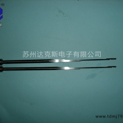 天仕德品牌模具SKD61扁顶针 扁梢 高速钢冲针 SKH51冲针 顶针 氮化扁推杆 扁托针精密平面研磨扁顶图1