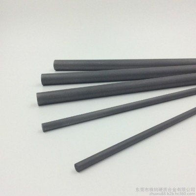 株洲厂家供应 YG6X精磨钨钢棒  毛坯钨钢圆棒 高耐磨  耐冲击钨钢圆棒 规格Φ3*330  品质保证图1
