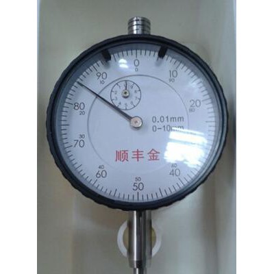 高质量顺丰金0-10mm指针百分表精度0.01mm机械百分表电子指示表厚度计规表图2