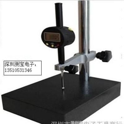 供应0-50mm数显百分表电子表高度规+大理石表座300*200mm花岗石底座图3