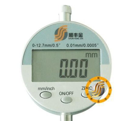 顺丰金SFJ0-12.7mm数字显百分表精度0.01电子指示表厚度计高度规表图2