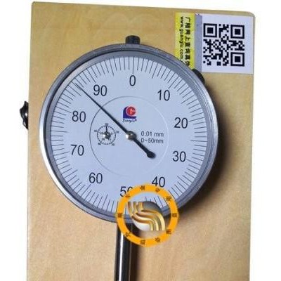 广陆指针百分表0-50mm机械百分表精度0.01电子指示表厚度计高度规表图2