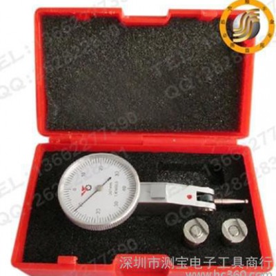 供应银燕杠杆百分表0-0.8mm指针百分表精度0.01电子指示表高度规表深度计图1