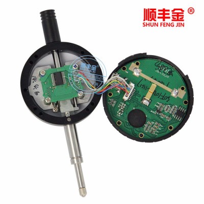 顺丰金电子数显百分表数显千分表接数据线输出多通道集线器指示表图5