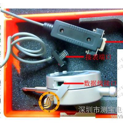 顺丰金SFJ0-12.7mm数字显百分表电子厚度计规表+232接口数据线采集软件图2