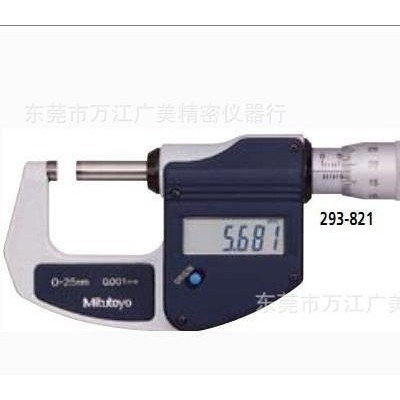 直销  日本三丰数显外径千分尺293-821 0-25mm/图2