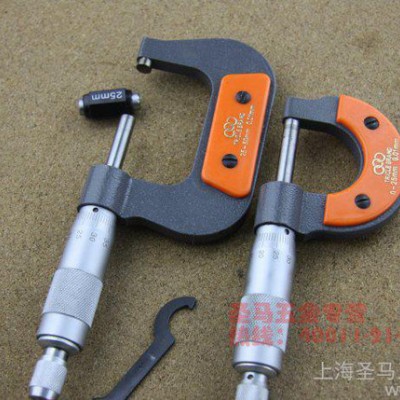 【民族品牌 三圈工具】外径千分尺 外径分厘卡 百分尺0-25-50mm图3