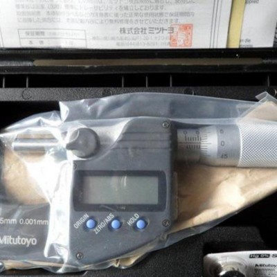 日本三丰|管材千分尺|球面千分尺|圆柱型千分尺395-261图1