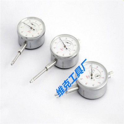 哈量百分表指示表头公差 量表6钻防震0-3/5/10/20/30/50（此为0-5-1级 6钻 防震）图5