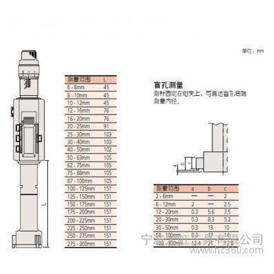 468-984孔径千分尺,孔径千分尺,日本千分尺,原装千分尺,468-984千图3