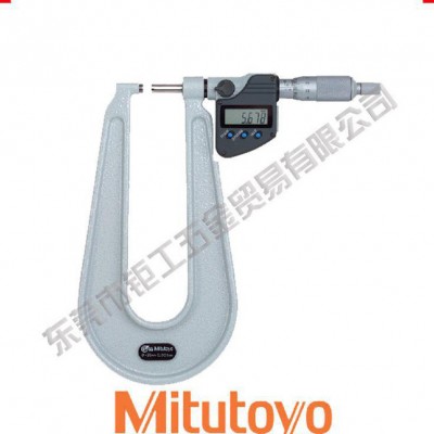 日本三丰数显千分尺389-252板材千分尺25-50mm图1