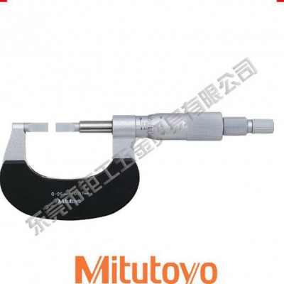 日本三丰/mitutoyo 122-115刻度薄片千分尺机械图1