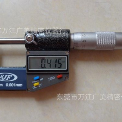 直销 膜厚片配套专用 千分尺 0-25/0.001mm 精度图3