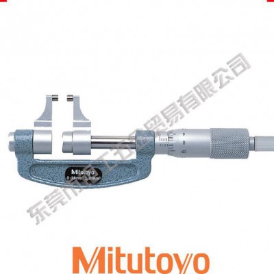 原装日本三丰千分尺143-104卡尺型千分尺75-100mm图1