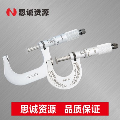 施泰力/Starrett 256、256M系列盘式外径千分尺（旋转或非旋转芯图1