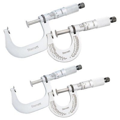 施泰力/Starrett 256、256M系列盘式外径千分尺（旋转或非旋转芯图2