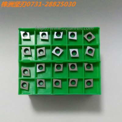 供应 金刚石刀具 硬质合金PCD刀片基体CCGW09T302图1