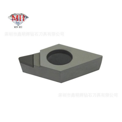 钻石刀片 专用精加工PCD刀粒 数控车床刀片 内孔加工刀具图2