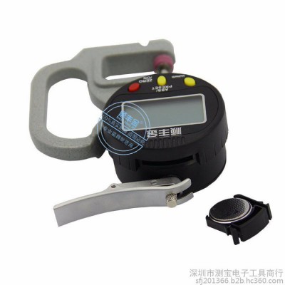 供应顺丰金数显测厚规 电子测厚规 高度计 厚度计 双球头SFJ0-12.7mm*30喉深双圆头数字显测厚度计百分测厚仪规图4