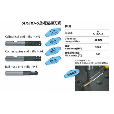 瑞士FRAISA`HX高硬钢系列铣刀图2