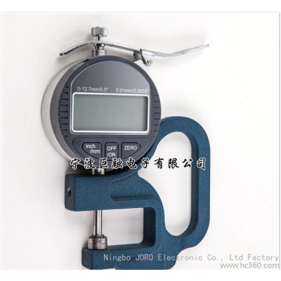 余姚巨融JR32-30  0.01mm 0-10-30mm手持纸张测厚仪，皮革珠宝厚度仪测量仪测厚规图1