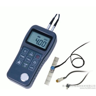 便携式手持超声波壁厚测厚仪，钢管板厚度测量仪图1