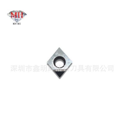 铝合金刀 数控车床车刀粒 专业精加工刀片 进口PCD车刀粒图1