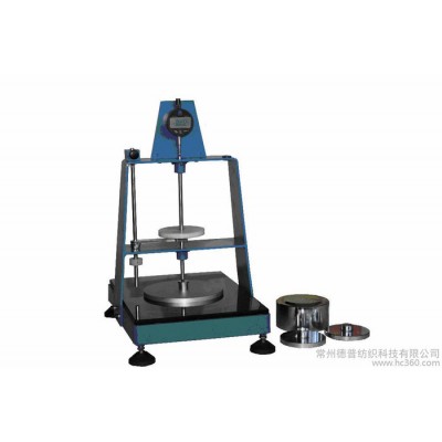 供应DP牌地毯类纺织仪器YG991-1型地毯测厚仪图2