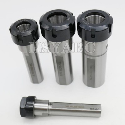 HSYABC   SL32-ER32-80 延长杆钻双面孔刀柄  车床用侧固式延长杆高硬度SL32延长杆 加工中心延长杆图3