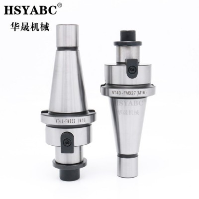 HSYABC  NT40-FMB 公制M16 NT面铣刀柄 FMB40刀柄  CNC数控平面铣刀柄 NT铣刀盘刀柄图1