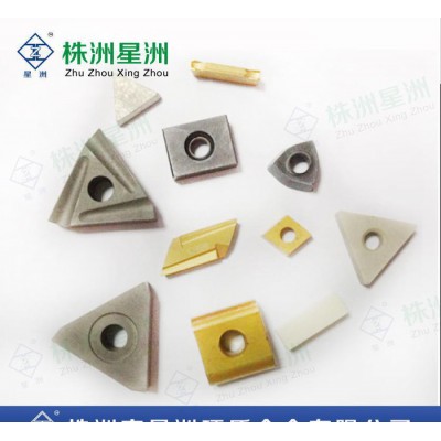 株洲星洲**耐磨硬质合金数控刀片 精车刀片 可转位车削刀片图1