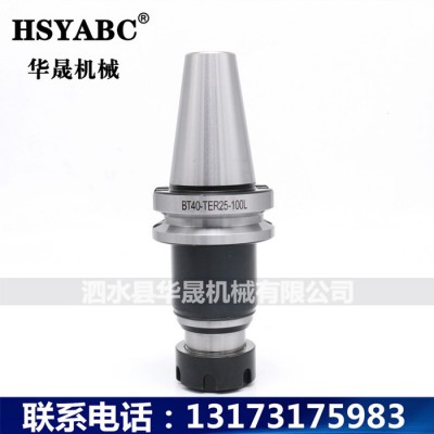 HSYABC BT30攻丝刀柄  BT30-TER16柔性攻丝刀柄 TER伸缩浮动攻牙 加工中心TER攻丝刀柄图2