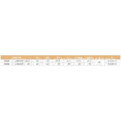 韩国JE-IL液压刀柄SK50-JHM20-150图3