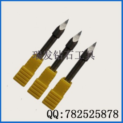 **30度石材翡翠玉石玛瑙专用雕刻刀｜玻璃专用雕刻刀｜宝石3D雕刻刀 金刚石磨头图1