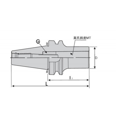 BT/MTB钻刀刀柄（螺丝锁紧）数控刀具数控铣床加工中心刀具