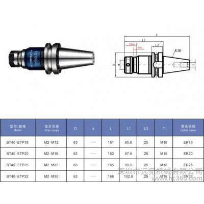 供应定心  BT40刚性刀柄刀柄BT40刚性刀柄图1