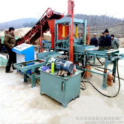 鑫达QYT3-35型水泥垫块机厂 多功能制砖机配件齐全 混凝土模块检查井设备 混凝土垫块机厂家生产垫块机模具可定制图1