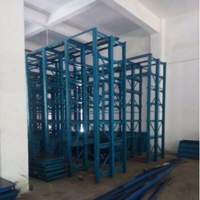 二手模具架转让 销库存便宜处理 五金模具架 抽屉式半开模具架 二手货架市场图5